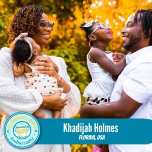 HIE Awareness Ambassador – Khadiajah Holmes